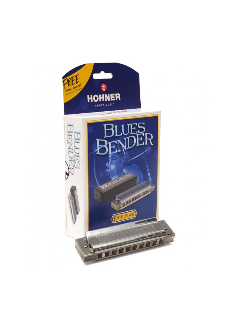 Hohner Diatonic Harmonica M58611X Blues Bender Bb - Enthusiast Series - Image 2